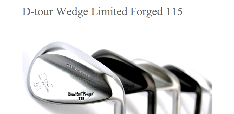 THREE LUCK【スリーラック】D-tour Wedge Limited Forged 115