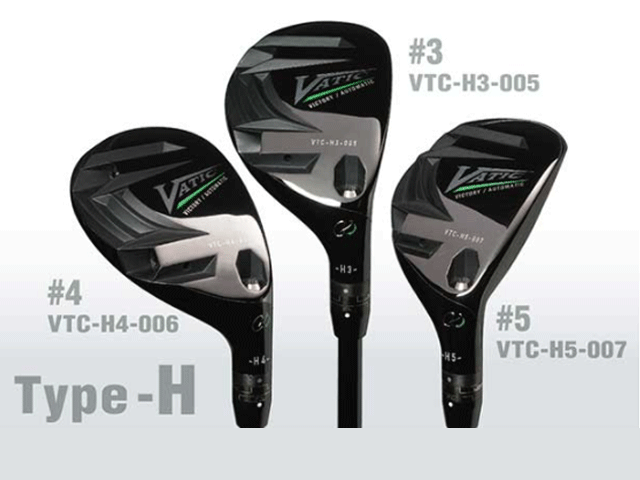 VATIC GOLF【バティックゴルフ】ヘッドのフィッティング・リシャフト 