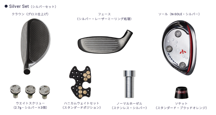RODDIO【ロッディオ】Hybrid UT & UW Craftsmanship Head